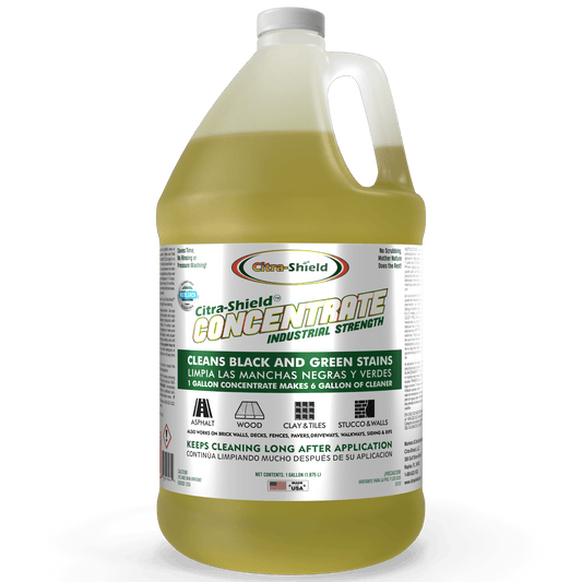 Citra-Shield Concentrate Multi-Surface Outdoor Cleaner, Headstone Cleaner, Concrete Cleaner, Deck Cleaner, Roof Cleaner and More